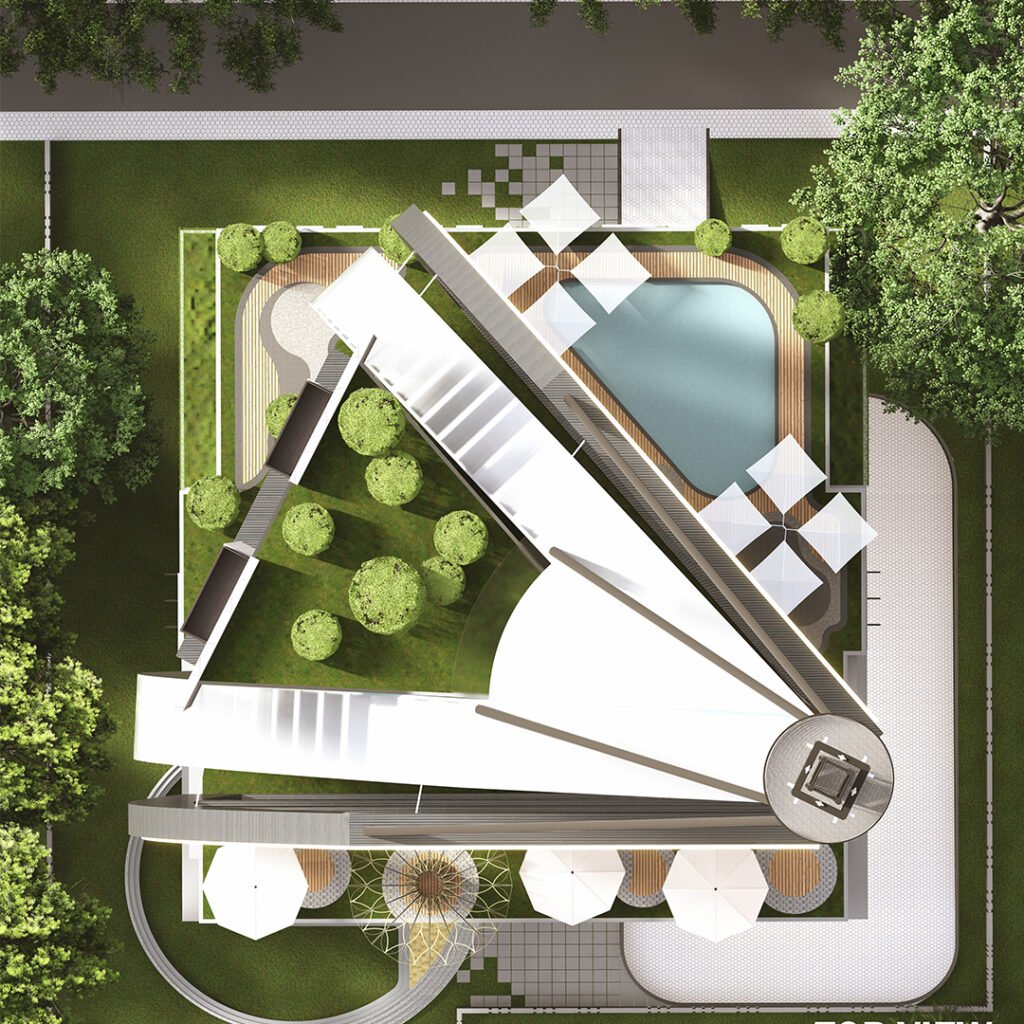 tower al safa top view